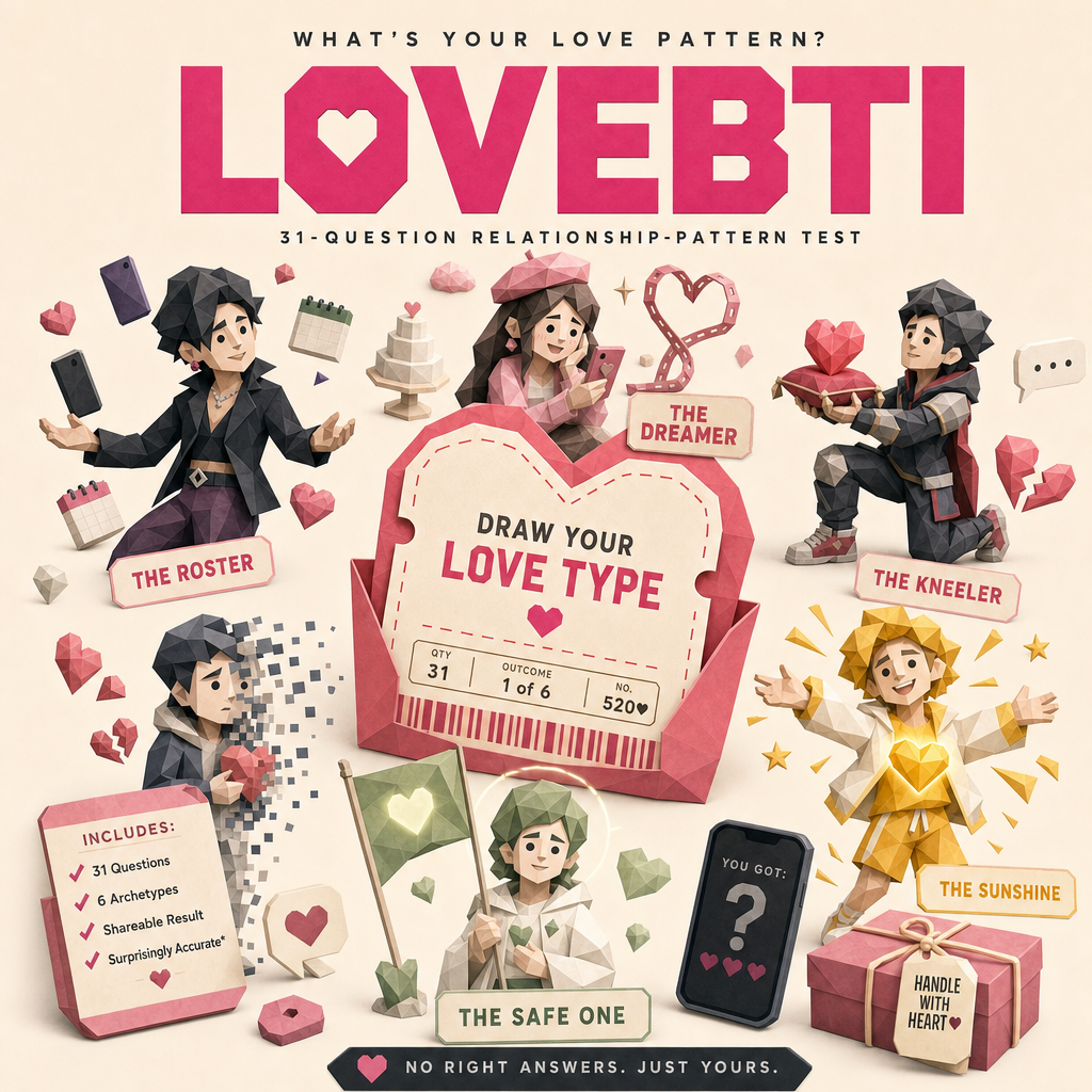 LoveBTI Love Personality Test